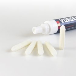 5mm rund udskiftning spids, 5 stk