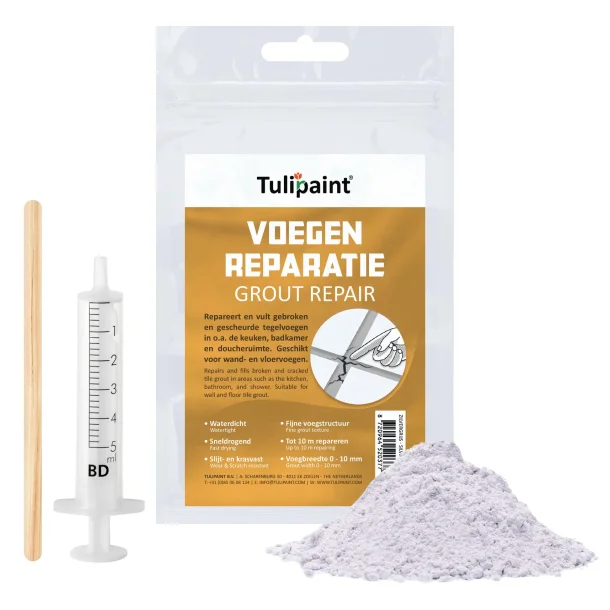  Fugereparation / Fugefyldning 8 farver Slvgr